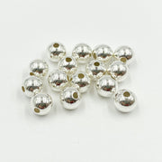 925 Sterling Silver Seamless Beads 12mm